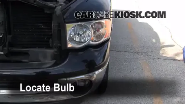 2003 Dodge Ram 2500 5.7L V8 Crew Cab Pickup (4 Door) Éclairage Feux de croisement (remplacer l'ampoule)